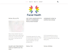 Tablet Screenshot of facialhealth.org